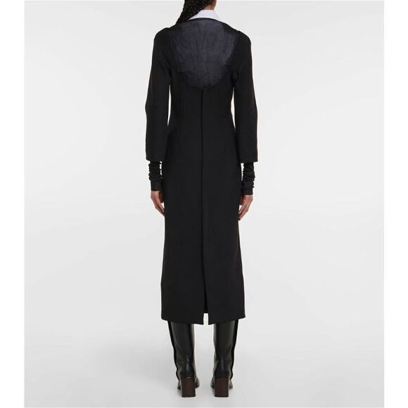 The Row Tulip Wool dress black US8 - Picture 7 of 12